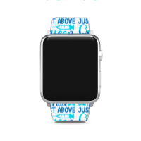 Nurse A Little Just Above Queen T Shirt Apple Watch Band | Artistshot