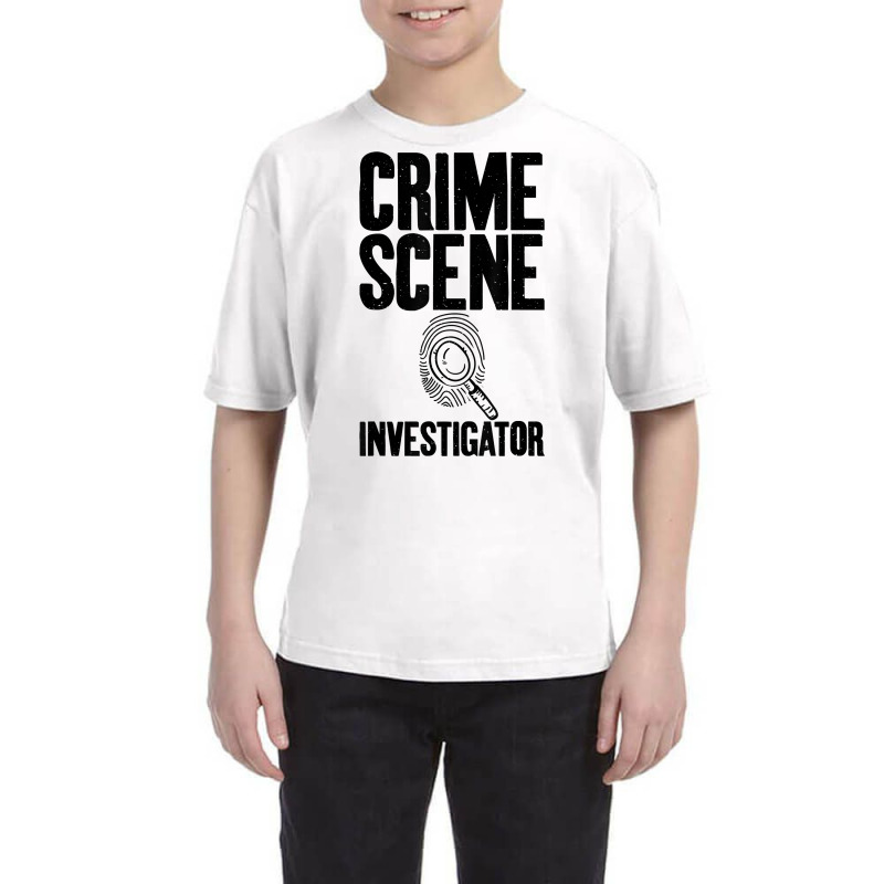 Crime Scene Investigator Private Detective Expert Graphic T Shirt Youth Tee by marge3nstbo | Artistshot