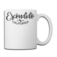 Escondido California State Map Escondido Ca Us City T Shirt Coffee Mug | Artistshot