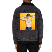 Winking Twink Unisex Sherpa-lined Denim Jacket | Artistshot