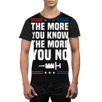 The More You Know The More You No Anti Vaccine Mandates Long Sleeve Graphic T-shirt | Artistshot