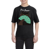 Pai Paws Black Cat Youth Tee | Artistshot