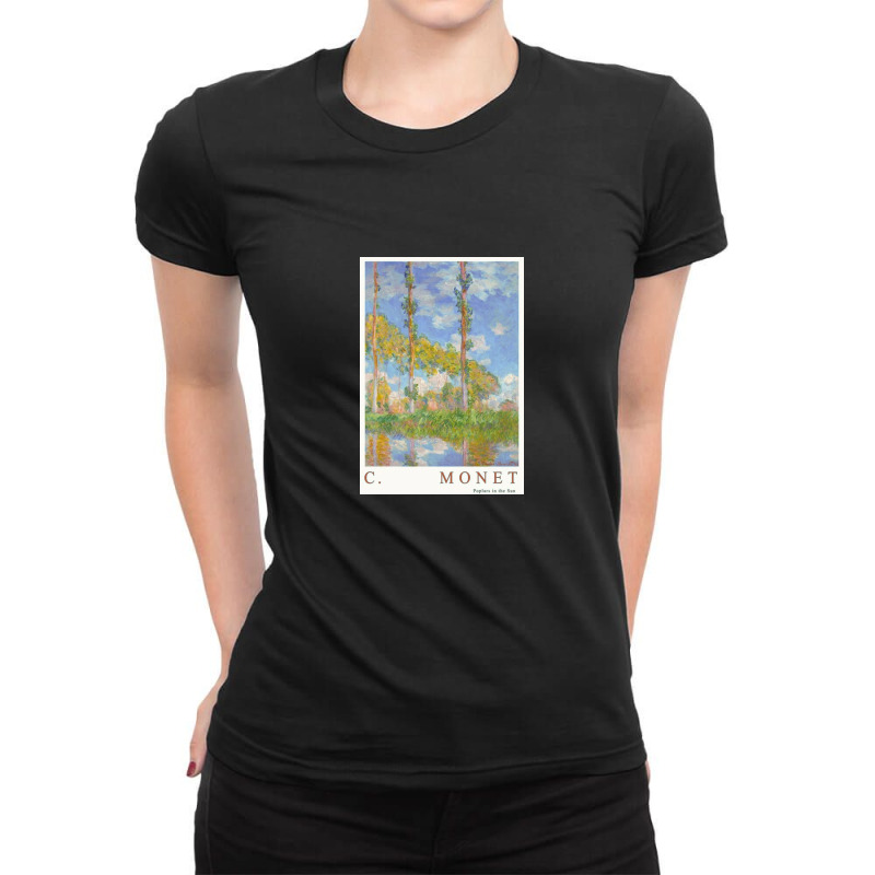 Poplars In The Sun Ladies Fitted T-Shirt by josephjchoi64 | Artistshot