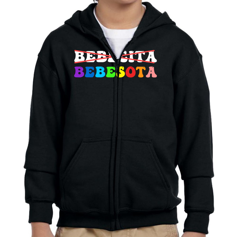 Bebesota Latina Vintage Youth Zipper Hoodie by HayleyArtist | Artistshot