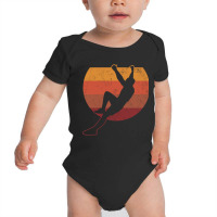 Rock Climbing Bouldering Climber Vintage Baby Bodysuit | Artistshot