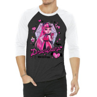 Kids Monster High Draculara 3/4 Sleeve Shirt | Artistshot