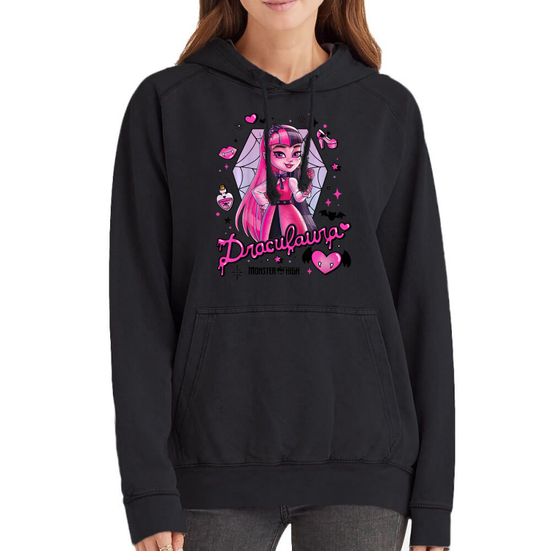 Kids Monster High Draculara Vintage Hoodie by rastyrocl | Artistshot