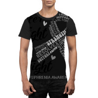 Schizophrenia Awareness Her Fight Is My Fight Graphic T-shirt | Artistshot