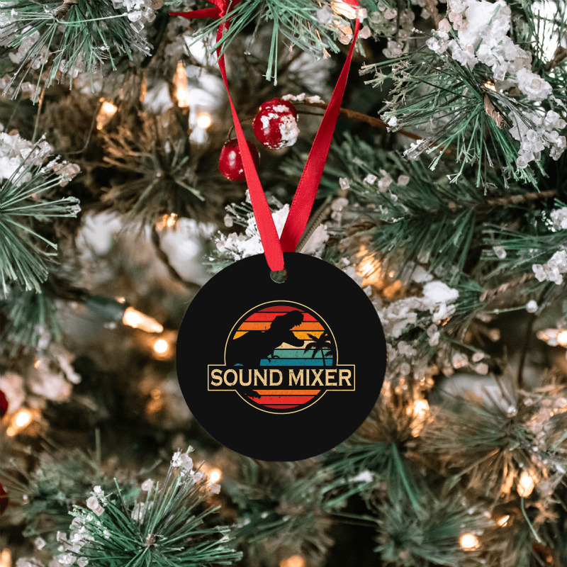 Sound Mixer Dinosaur Ornament | Artistshot