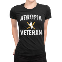 Army War In Atropia Veteran 20512 Ladies Fitted T-shirt | Artistshot