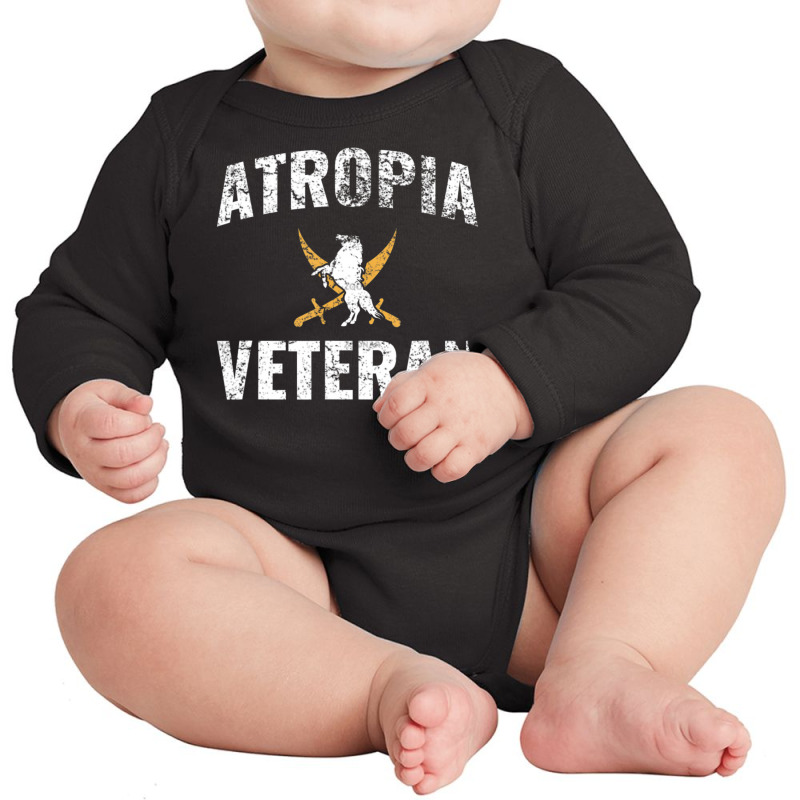 Army War In Atropia Veteran 20512 Long Sleeve Baby Bodysuit | Artistshot