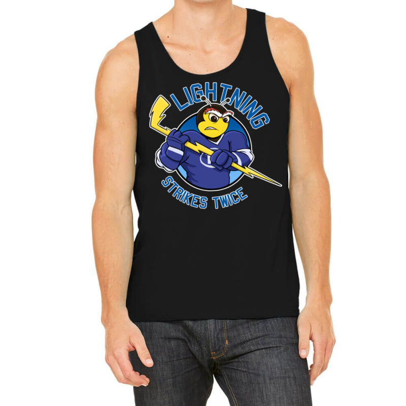 Lightning Strikes Twice Hockey Championsthunderbug Tank Top by JudyRowena | Artistshot