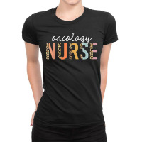 Oncology Nurse Leopard Print Nursing School Women T Shirt Ladies Fitted T-shirt | Artistshot