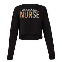 Oncology Nurse Leopard Print Nursing School Women T Shirt Cropped Sweater | Artistshot