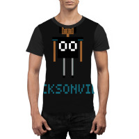 Retro Jacksonville Fan 8 Bit Variation Graphic T-shirt | Artistshot