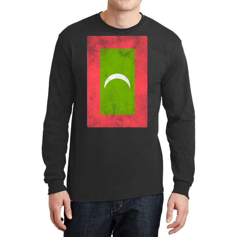 Maldives  Awesome Flag Long Sleeve Shirts | Artistshot