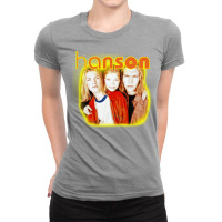 Hanson Classic  Music Blue Ladies Fitted T-shirt | Artistshot