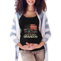 Gun Flag Let's Go Branson Brandon Lets Go Branson (on Back) Maternity Scoop Neck T-shirt | Artistshot