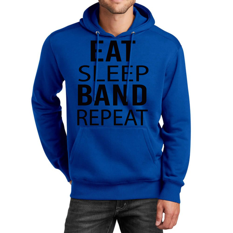 Eat Sleep Repeat   Music Unisex Hoodie | Artistshot