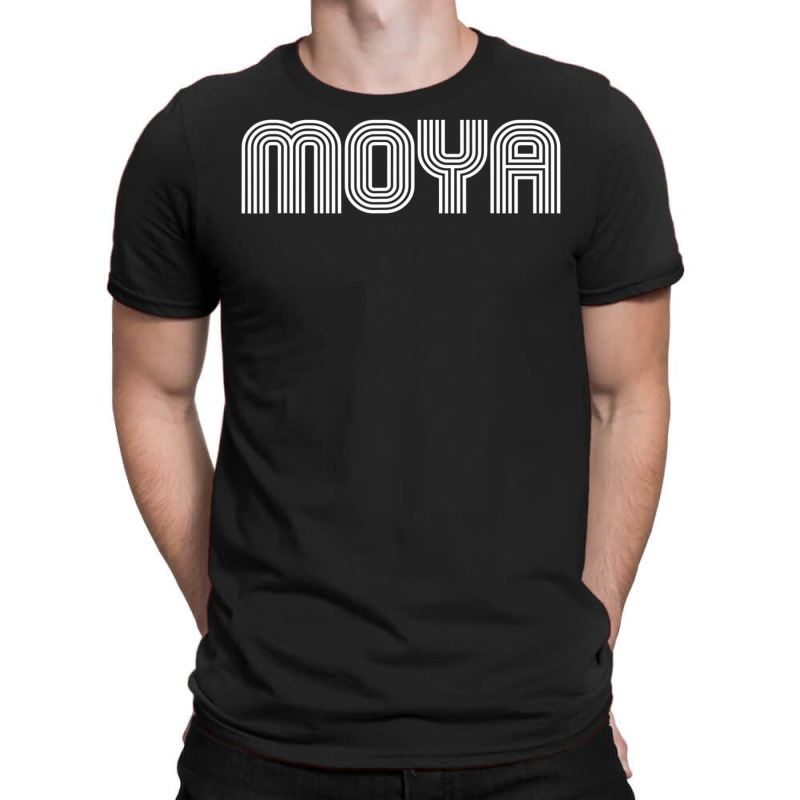 Moya Name Vintage Retro 70s 80s Style T-shirt | Artistshot