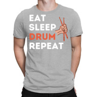 Eat Sleep Drum Repeat Drummer Music Classic  Aesthetic T-shirt | Artistshot