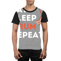 Eat Sleep Drum Repeat Drummer Music Classic  Aesthetic Graphic T-shirt | Artistshot