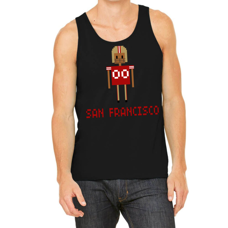 Retro San Francisco Fan 8 Bits Variation Tank Top by StarActon | Artistshot