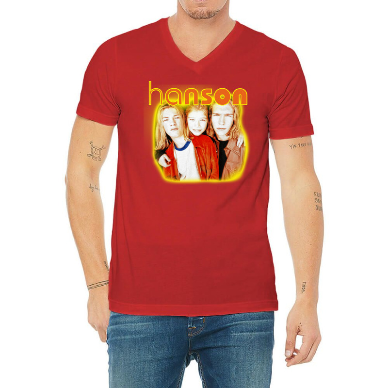 Hanson Classic  Humor Funny V-Neck Tee by qinbawelw | Artistshot