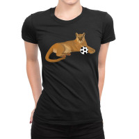 Soccer Cougar Ladies Fitted T-shirt | Artistshot