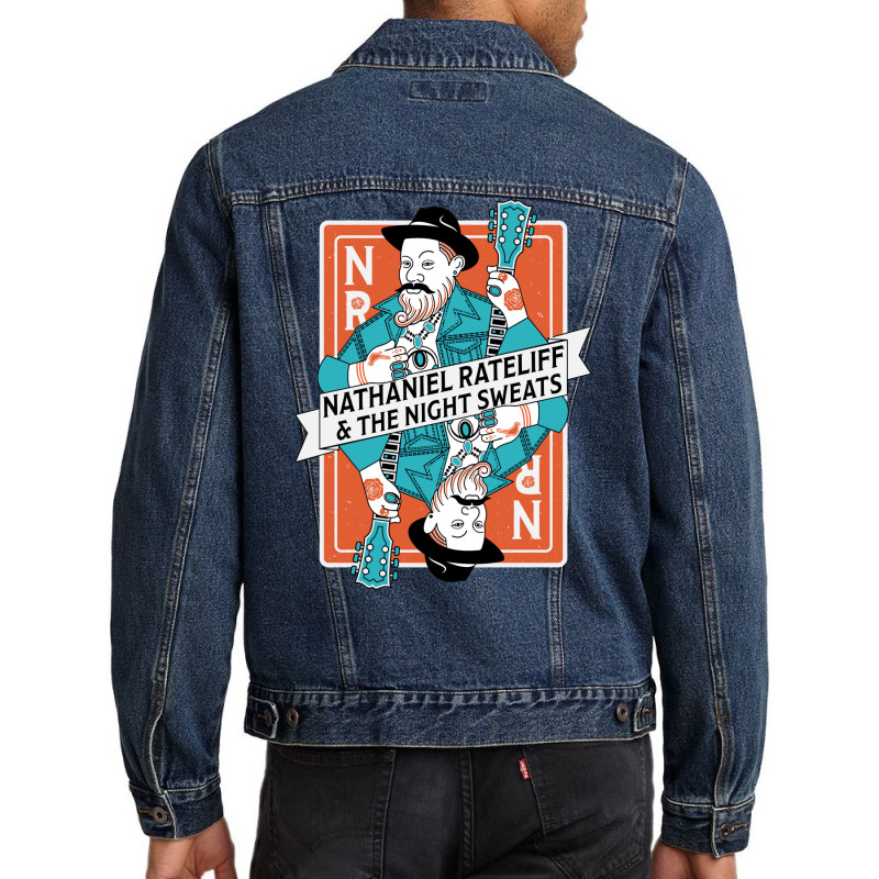 Happy With Nathaniel Girl Men Denim Jacket by dervenbakensz | Artistshot