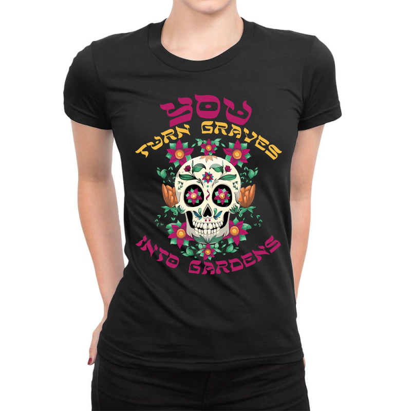 Graves Into Gardens Ladies Fitted T-Shirt by oatesorlandoi9eepf | Artistshot