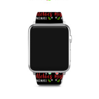 Peds Nicu Nurse Believin Magic Of Tiny Mistletoe Christmas T Shirt Apple Watch Band | Artistshot