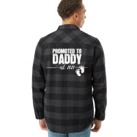 Promoted To Daddy 2021 Soon To Be Dad Husband Gift Flannel Shirt | Artistshot