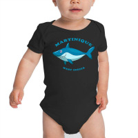 Kids Children's Martinique, West Indies Shark Vacation T Shirt Baby Bodysuit | Artistshot