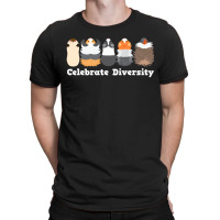 Funny  Celebrate Diversity  Cute Gift For Guinea Pig Lovers T-shirt | Artistshot