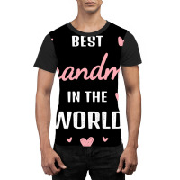 Best Grandma In The World Greatest Granny Mothers Day Design Graphic T-shirt | Artistshot