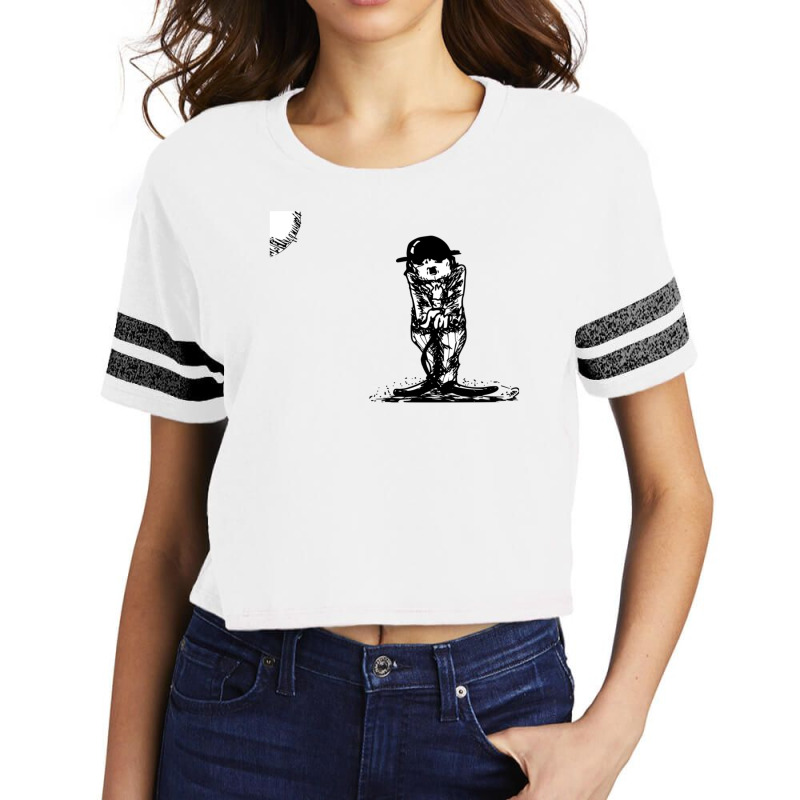 Chaplin Scorecard Crop Tee by GaryDustinKnutson | Artistshot