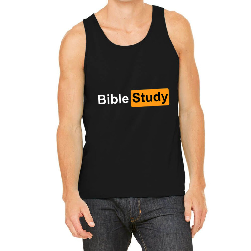 Bible Study Hub Funny Sarcastic Adult Humor Tank Top | Artistshot