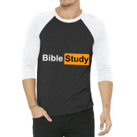 Bible Study Hub Funny Sarcastic Adult Humor 3/4 Sleeve Shirt | Artistshot