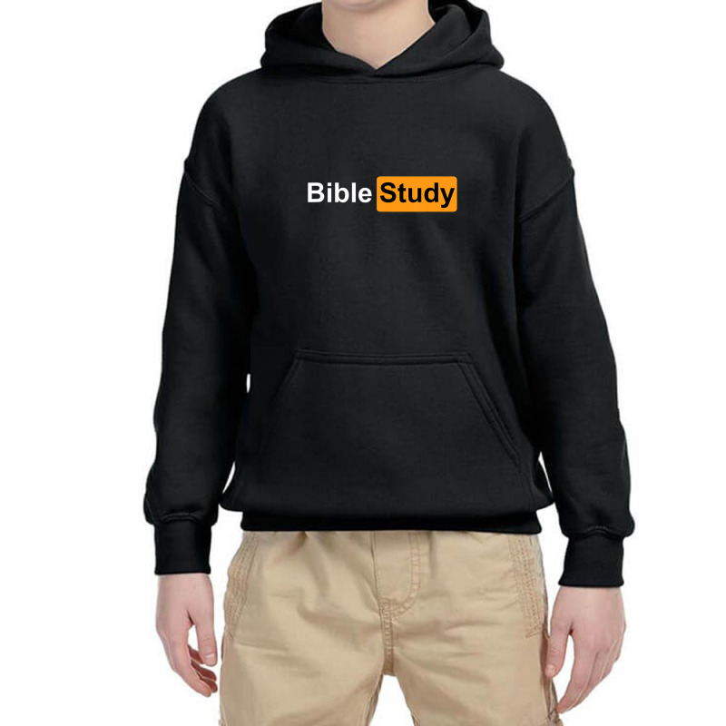 Bible Study Hub Funny Sarcastic Adult Humor Youth Hoodie | Artistshot