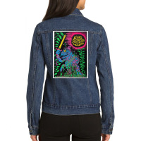 Loves Music And King Gizz Tour Awesome Classic  Tumblr Ladies Denim Jacket | Artistshot