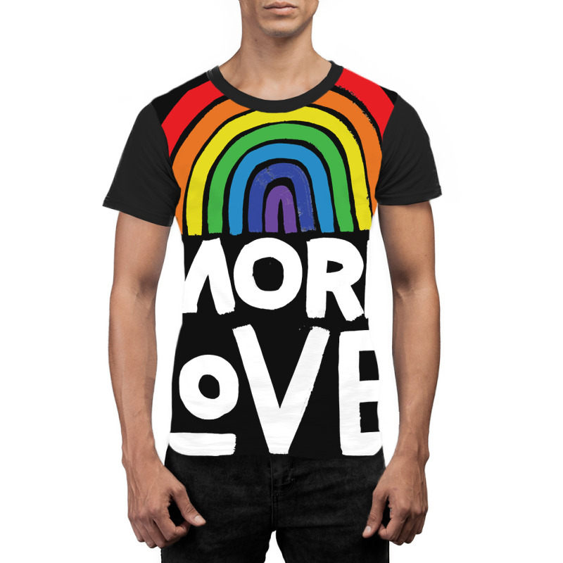 More Love Tri Blend Graphic T-shirt by JohnDavidMay | Artistshot