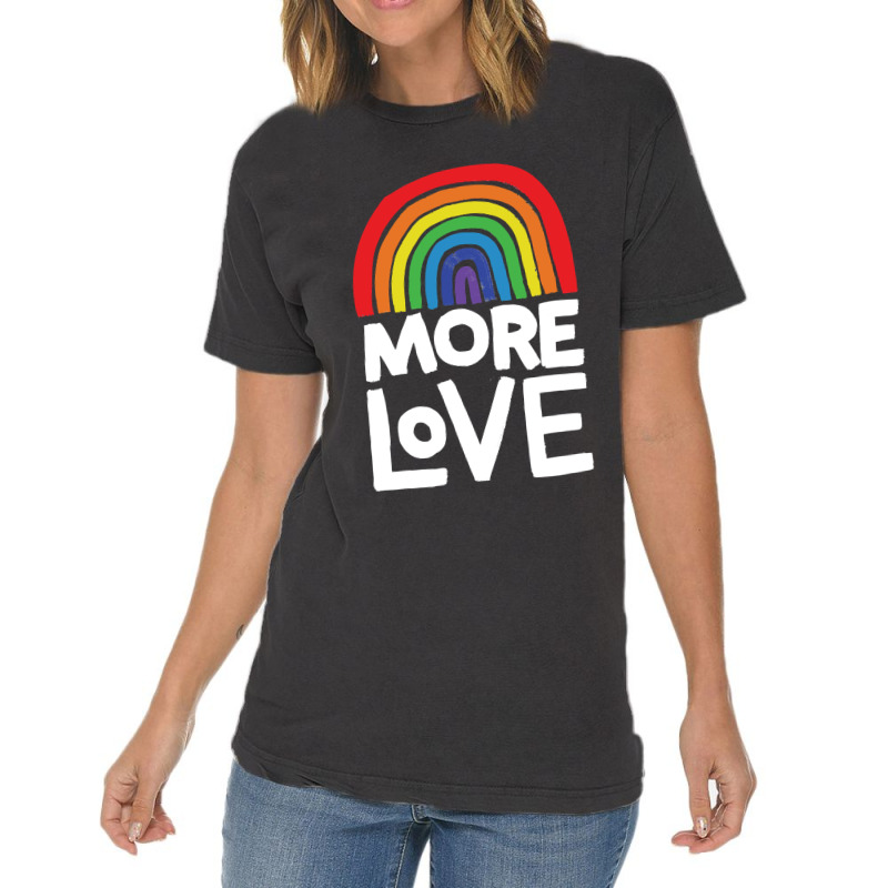 More Love Tri Blend Vintage T-Shirt by JohnDavidMay | Artistshot