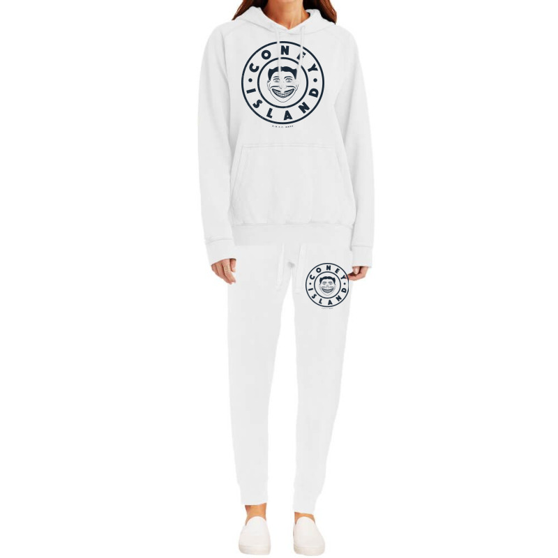 Coney Island New York Steeplechase Face Circle Hoodie & Jogger set by aikhangawade | Artistshot