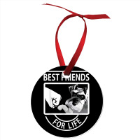 Schnauzer Best Friends For Life Tshirt Ornament | Artistshot