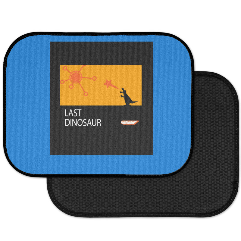 Last Dinosaur Flcl The Pillows Sleeveless Top Blue Rear Car Mat | Artistshot