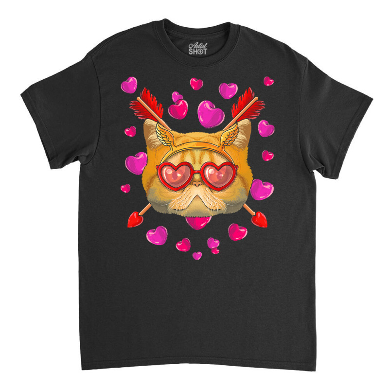 Exotic Shorthair Valentines Day T  Shirt Exotic Shorthair Valentines D Classic T-shirt by eluettgen194 | Artistshot