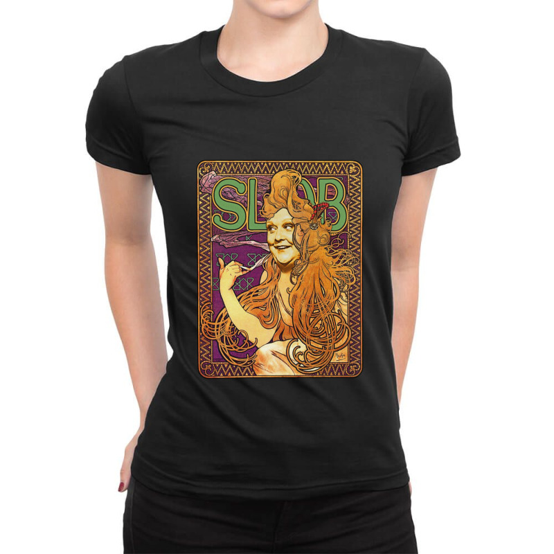 Comedy Underwater Girl Ladies Fitted T-Shirt by delagan | Artistshot