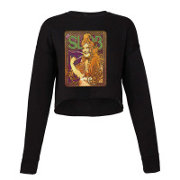 Comedy Underwater Girl Cropped Sweater | Artistshot