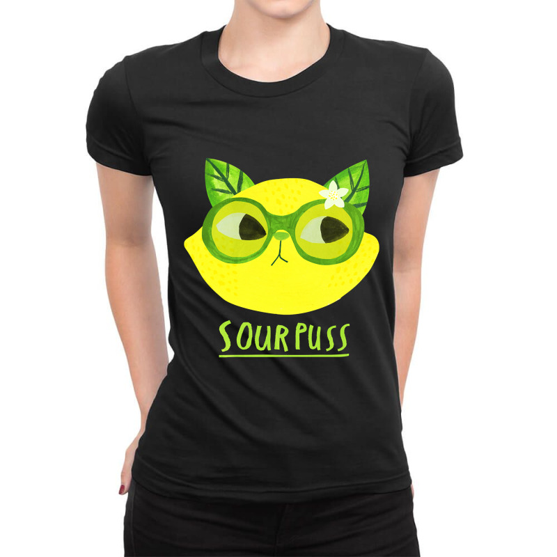 Sourpuss Ladies Fitted T-Shirt by macklinsampson | Artistshot